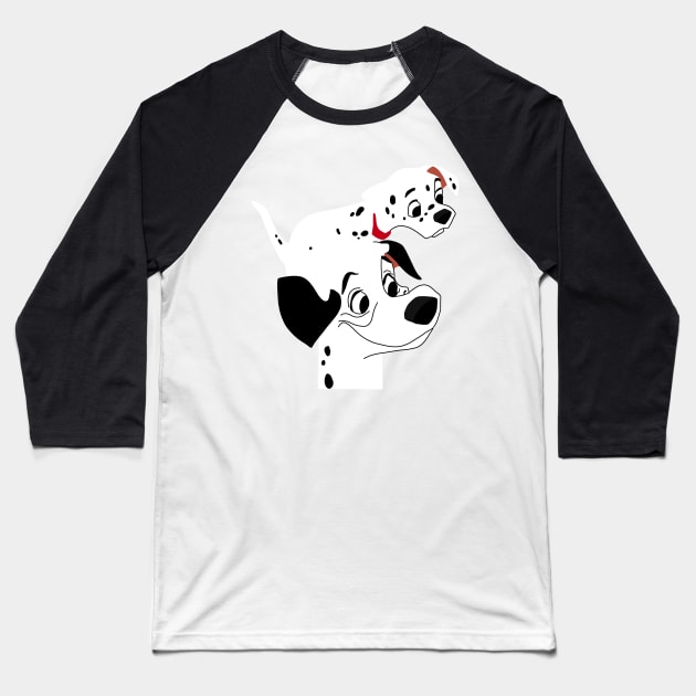 Puppy Love Baseball T-Shirt by maliarosburg